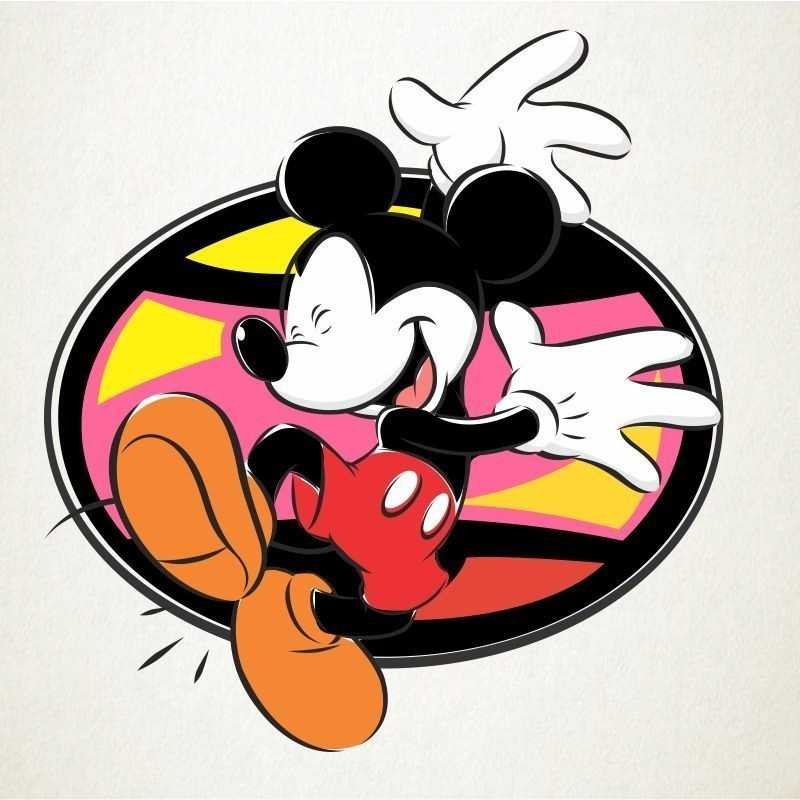 Mickey alegre