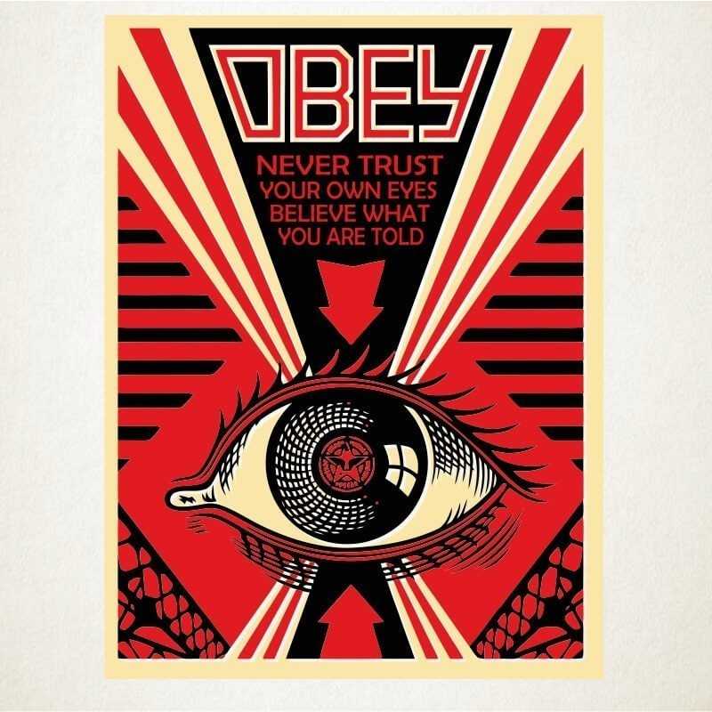 Obey never trust