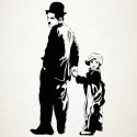 Chaplin y chico